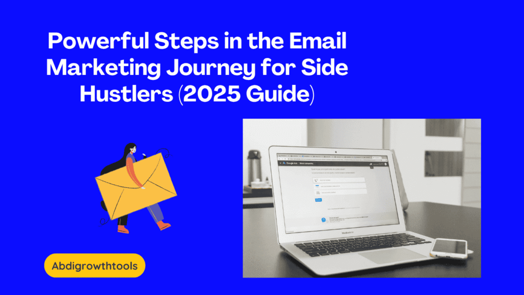 email marketing journey for side hustlers