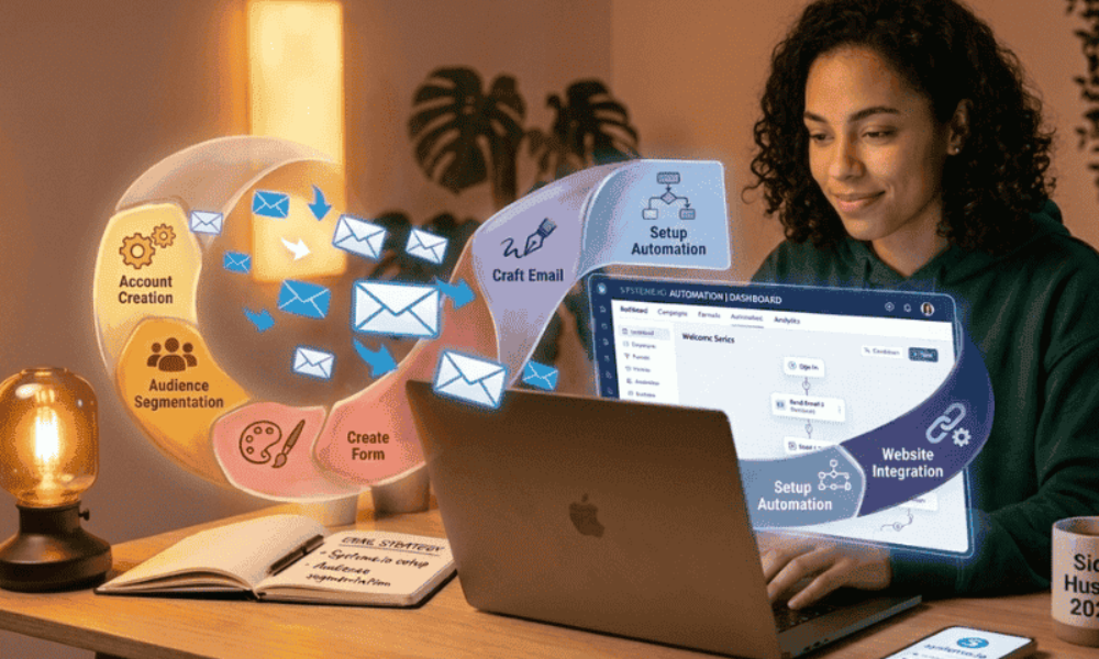 Ease of use email marketing for side hustlers
