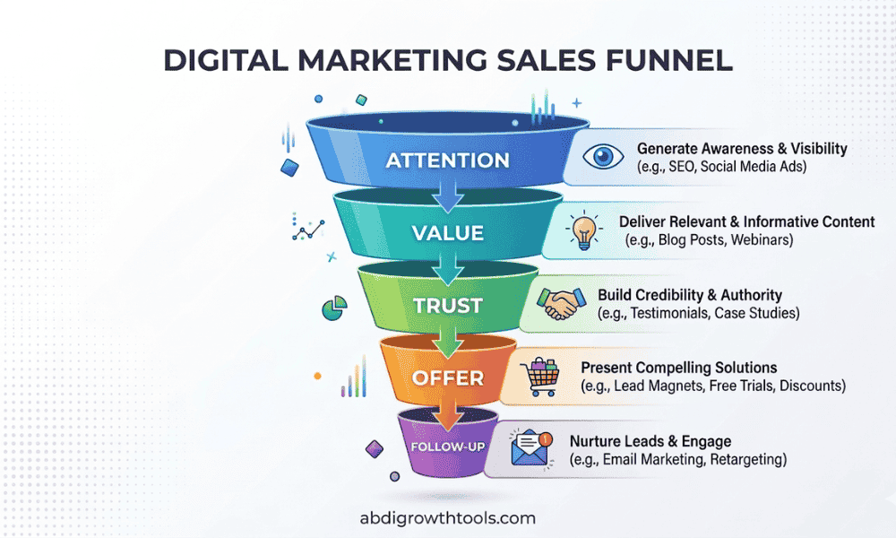 Landing Pages & Funnels email for side hustlers
