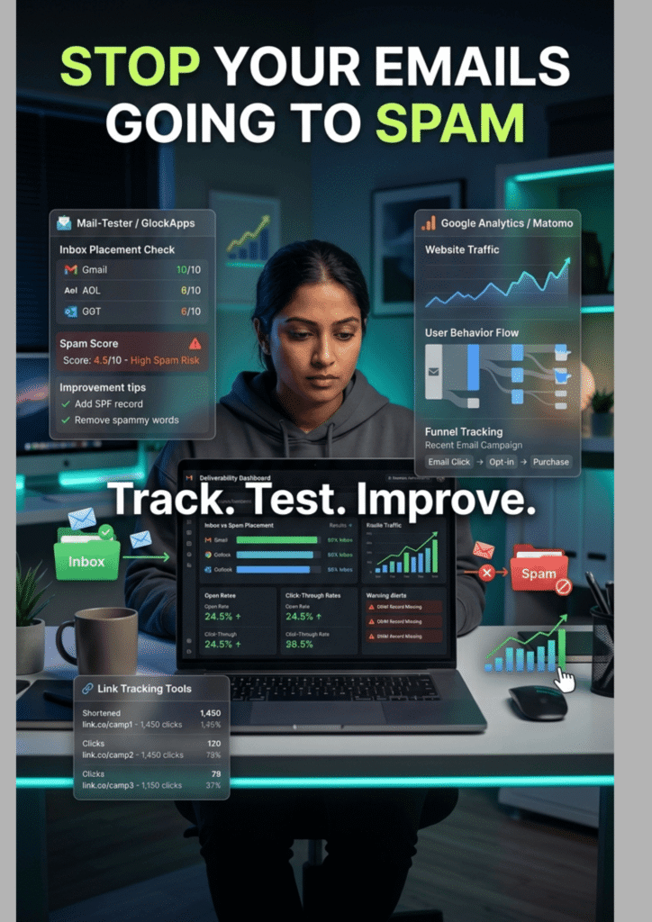Email deliverability and testing tools for side hustlers