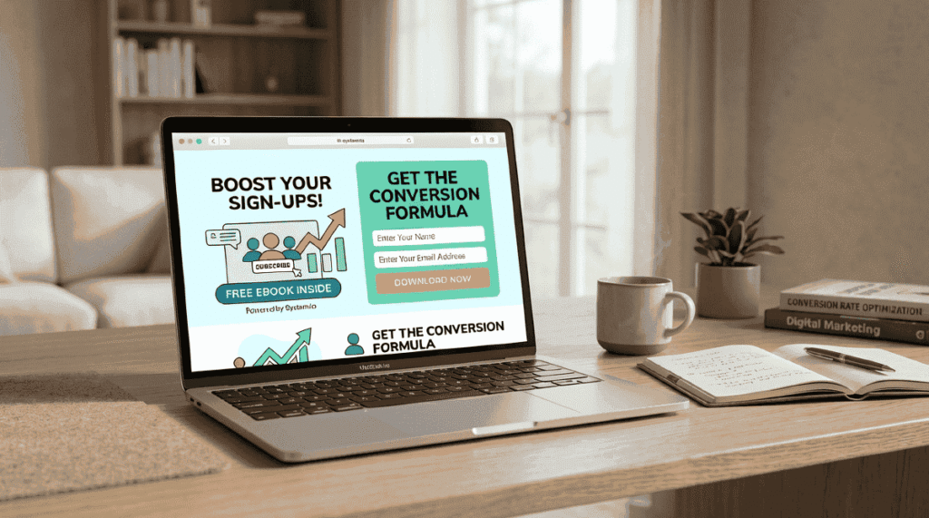 Lead Capture and Landing Pages for side hustlers 