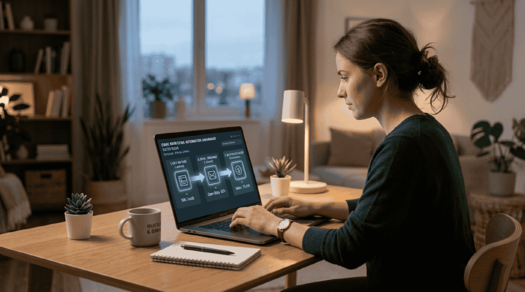 simple email marketing plan for busy side hustlers