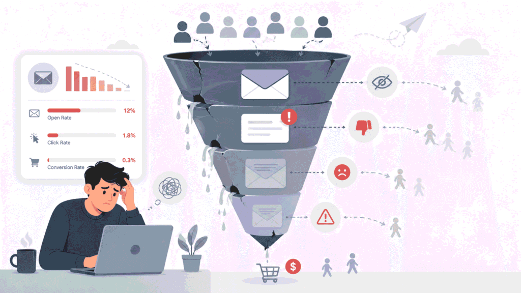 why most welcome email fail for side hustlers