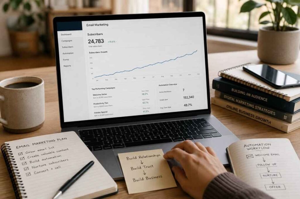 Systeme.io vs Linktree (2026): Which Is Better for Growing Your Email List? building an email list with marketing automation tools (1)