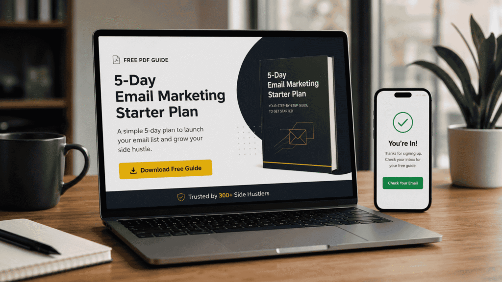 Download the free 5-Day Email Marketing Starter Plan
